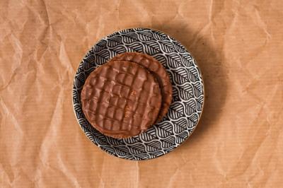 Chocolate Pancakes on a Plate – Free Stock Photo for Download