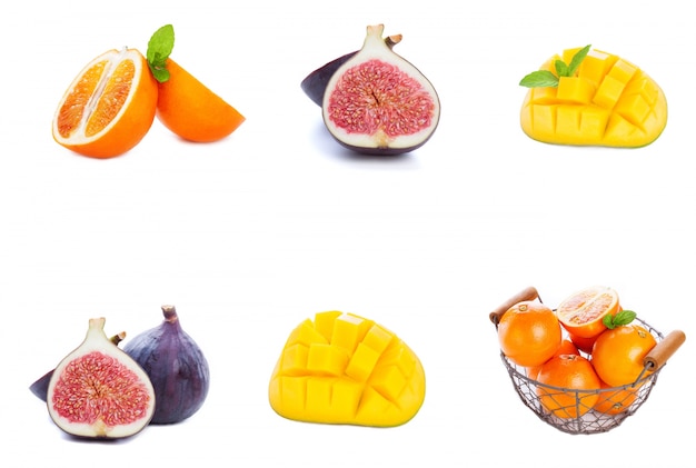 Colorful Fruits in a Row – Free Stock Photo for Download