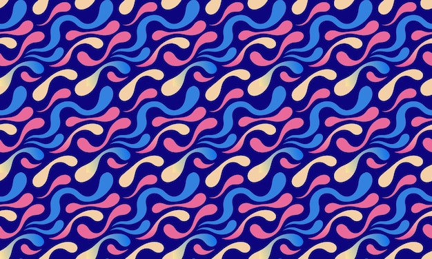 Seamless Fluid Design Pattern Wallpaper – Free Download