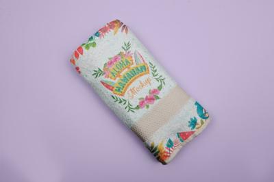 Colorful Printed Beach Towel Mock-Up – Download Free Stock Photo