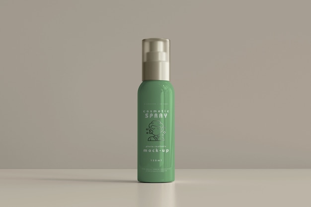 Spray Bottle Mockup – Download Free Stock Photo