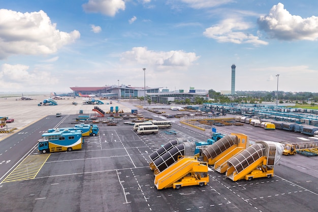 Airplane at Hong Kong International Airport – Free Stock Photo, Download for Free