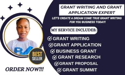 I Will Craft an Award-Winning Grant Proposal for Your Nonprofit or Business