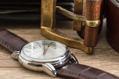 Wristwatch and Brown Leather Belt – Free Stock Photo Download