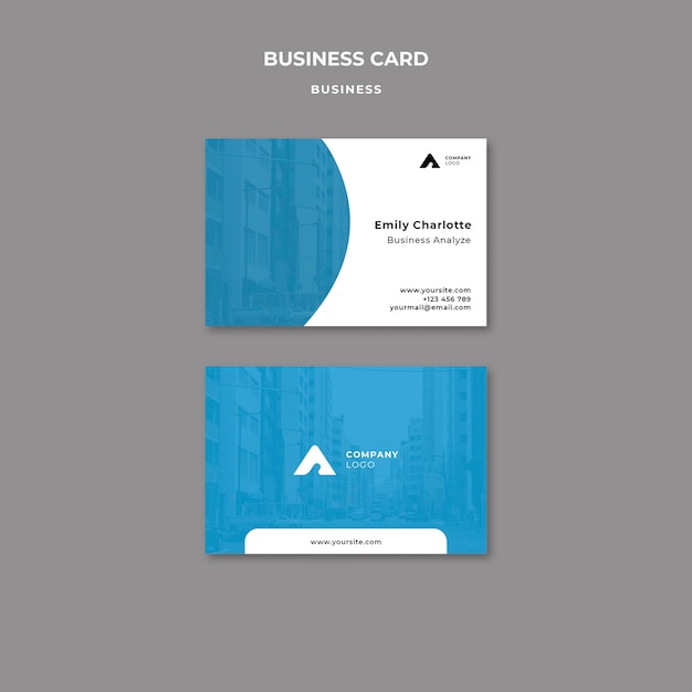 Marketing Agency Business Card – Free Download, Download Free Stock Photo