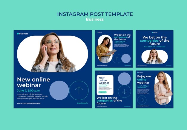 Instagram Posts for Business Strategy – Free Download