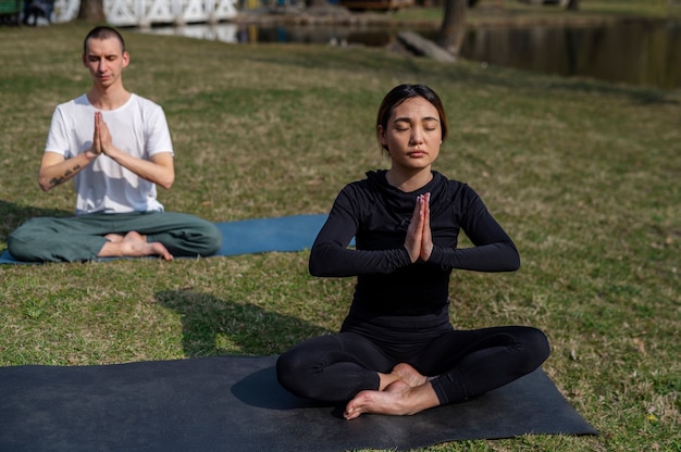 Outdoor Yoga Practice – Free Stock Photo for Download