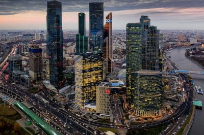 High Angle View of Modern City Buildings Against the Sky – Free Stock Photo, Download Free