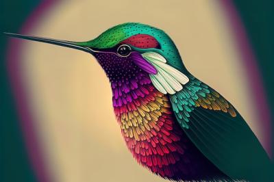 Hummingbird Illustration – Free Download