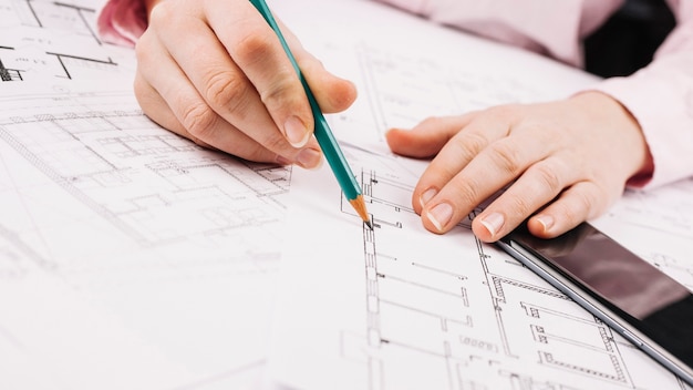 Architecture Concept and Building Plan – Free Stock Photo Download