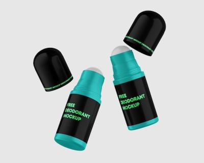 Three Green Ayurvedic Mockup Bottles – Free Download