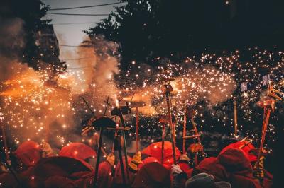 Correfoc Performance in Molins de Rei, Catalonia – Free Download