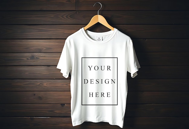 A White T-Shirt with Black Design – Free Stock Photo Download