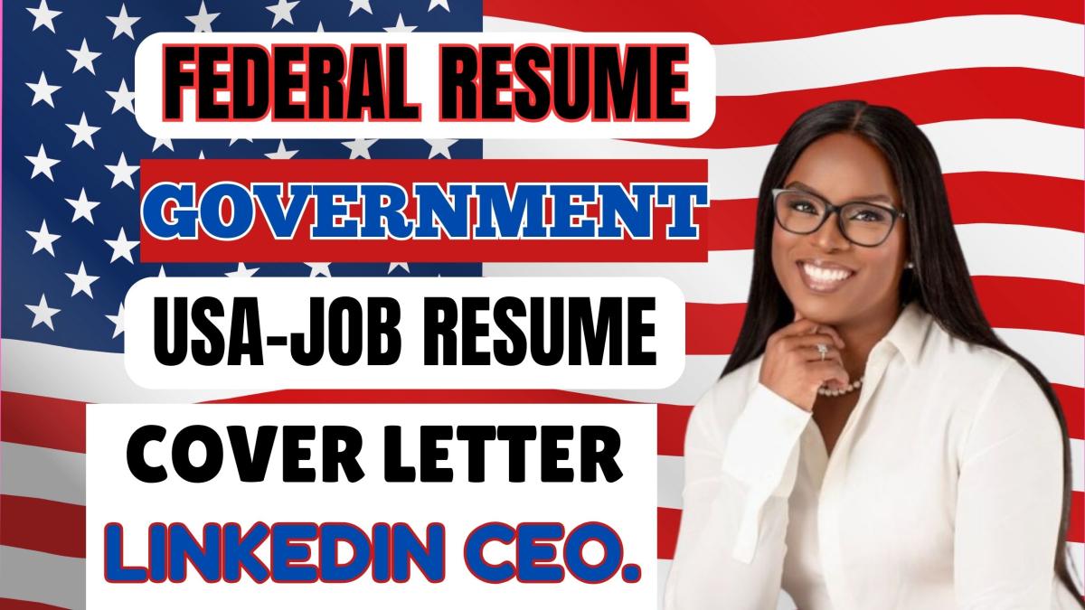 I will write federal government, military ventures, kas response, executive for usajobs