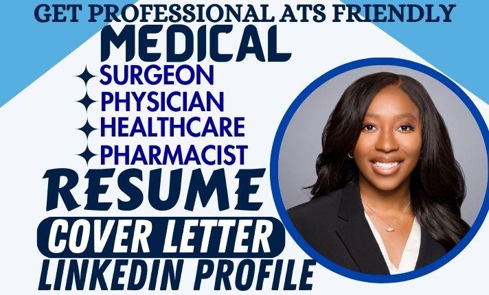 I will write and edit resumes for healthcare, nursing, pharmacy, medical coding careers