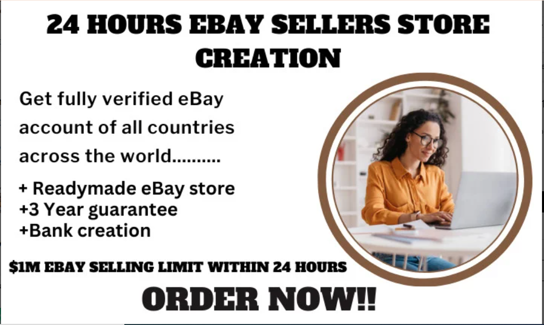 I Will Create eBay Stealth Account – eBay Account Creation – Open Verified eBay Account