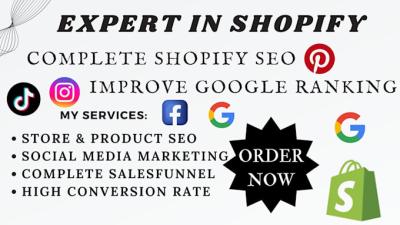 I will speed your shopify website to boost sales and traffic