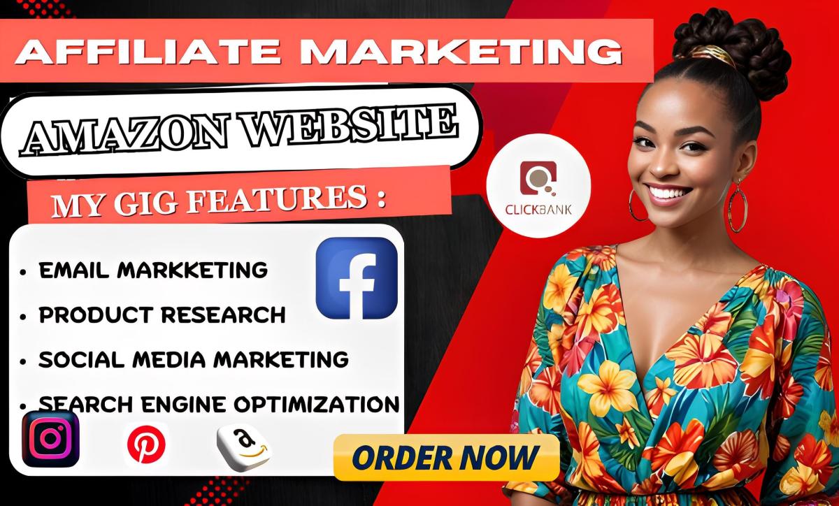 I will create amazon affiliate marketing website, amazon store, sales funnel