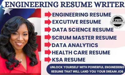 I will write federal resume, ats optimization, cyber security, resume writing