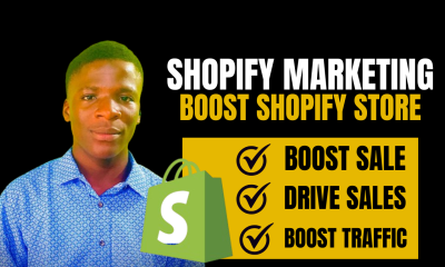 promote shopify store, boost shopify sales, or ecommerce dropshipping marketing