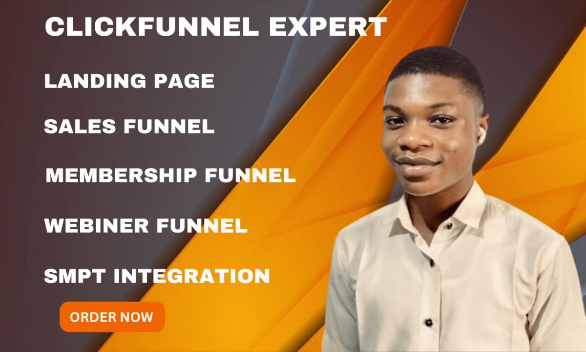 I will clickfunnels sales funnel,sales page clickfunnels landing page clickfunnels2 0