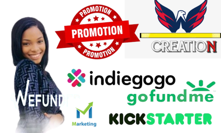 I will create and promote your gofundme kickstarter indiegogo crowdfunding campaign