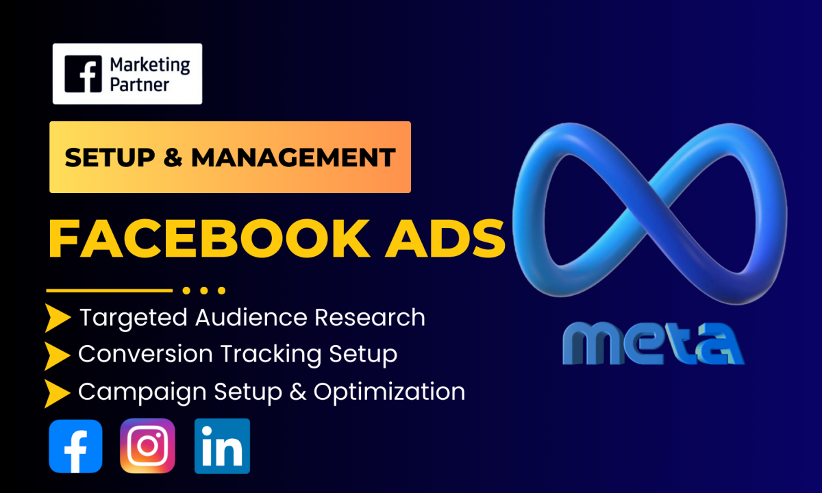 I will setup, optimize and manage facebook and instagram meta paid ads campaigns