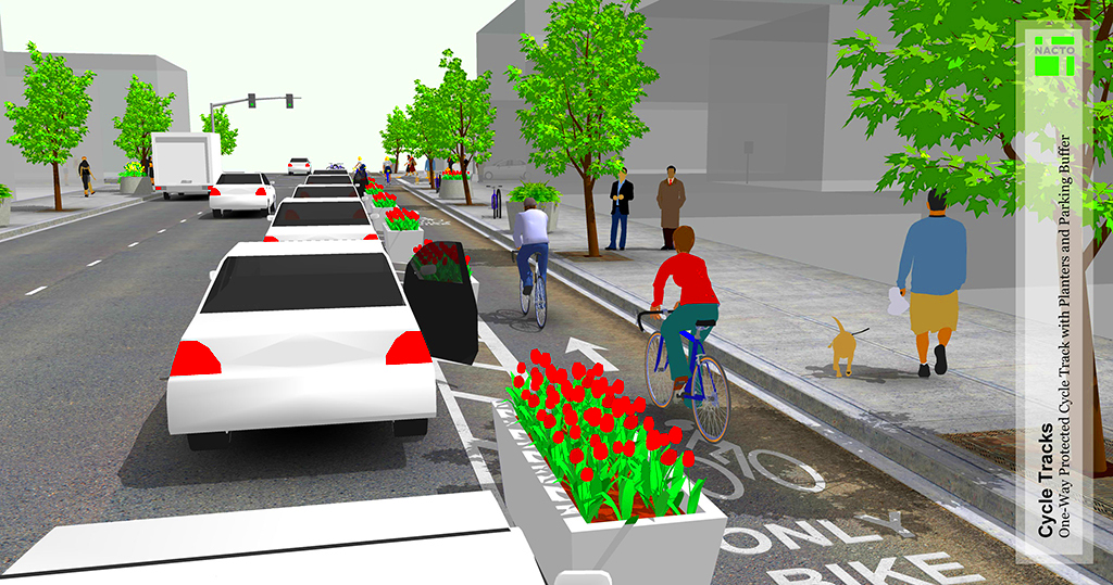 The Rise of The North American Protected Bike Lane Momentum Mag