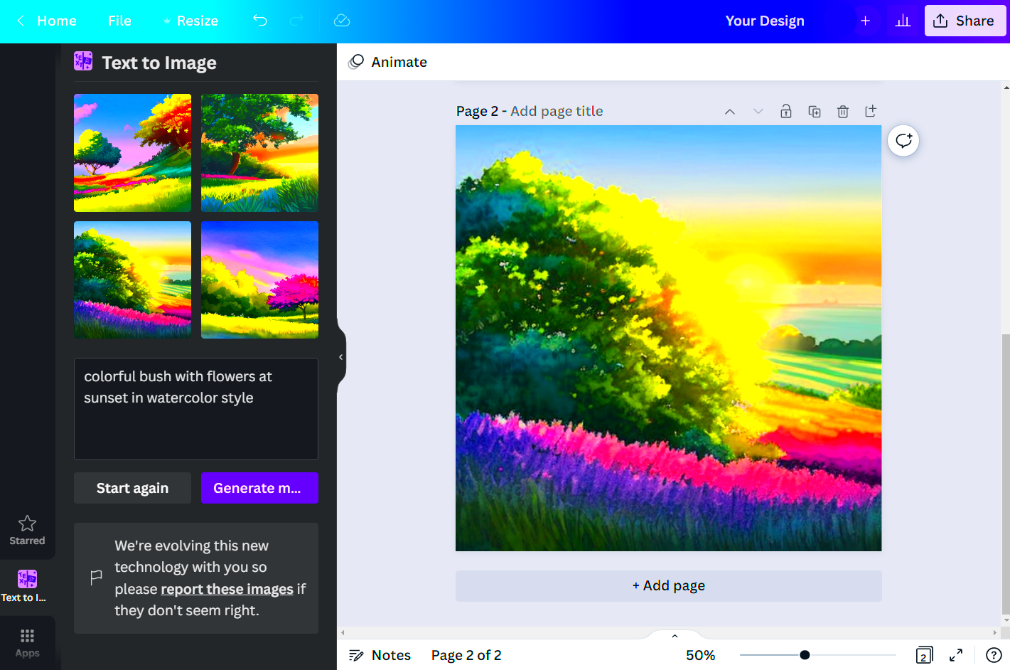 How to Easily Create AI Art with Canvas TexttoImage Conversion