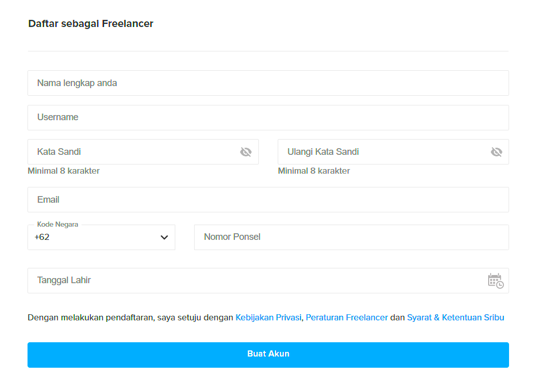 How to register as a freelancerworker