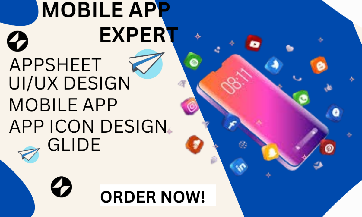 I will build mobile apps using glide automation appsheet webstart appscript