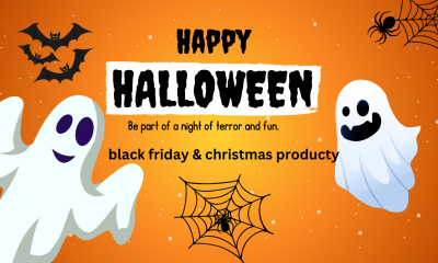 design halloween shopify store, christmas, black friday store