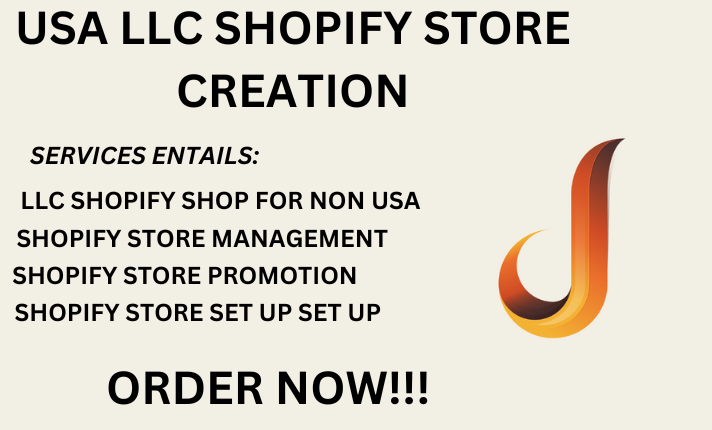 I will register llc for non USA company ein creation for shopify store