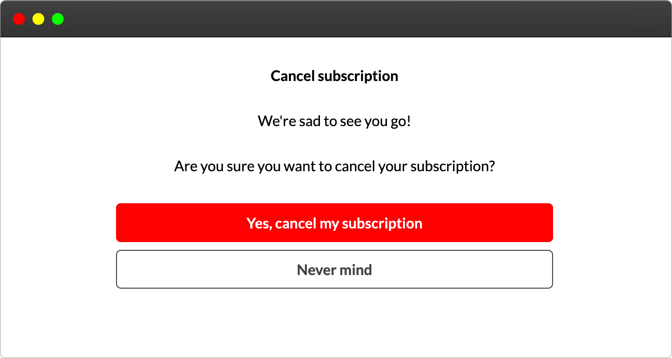 Cancel a subscription Paddle Developer