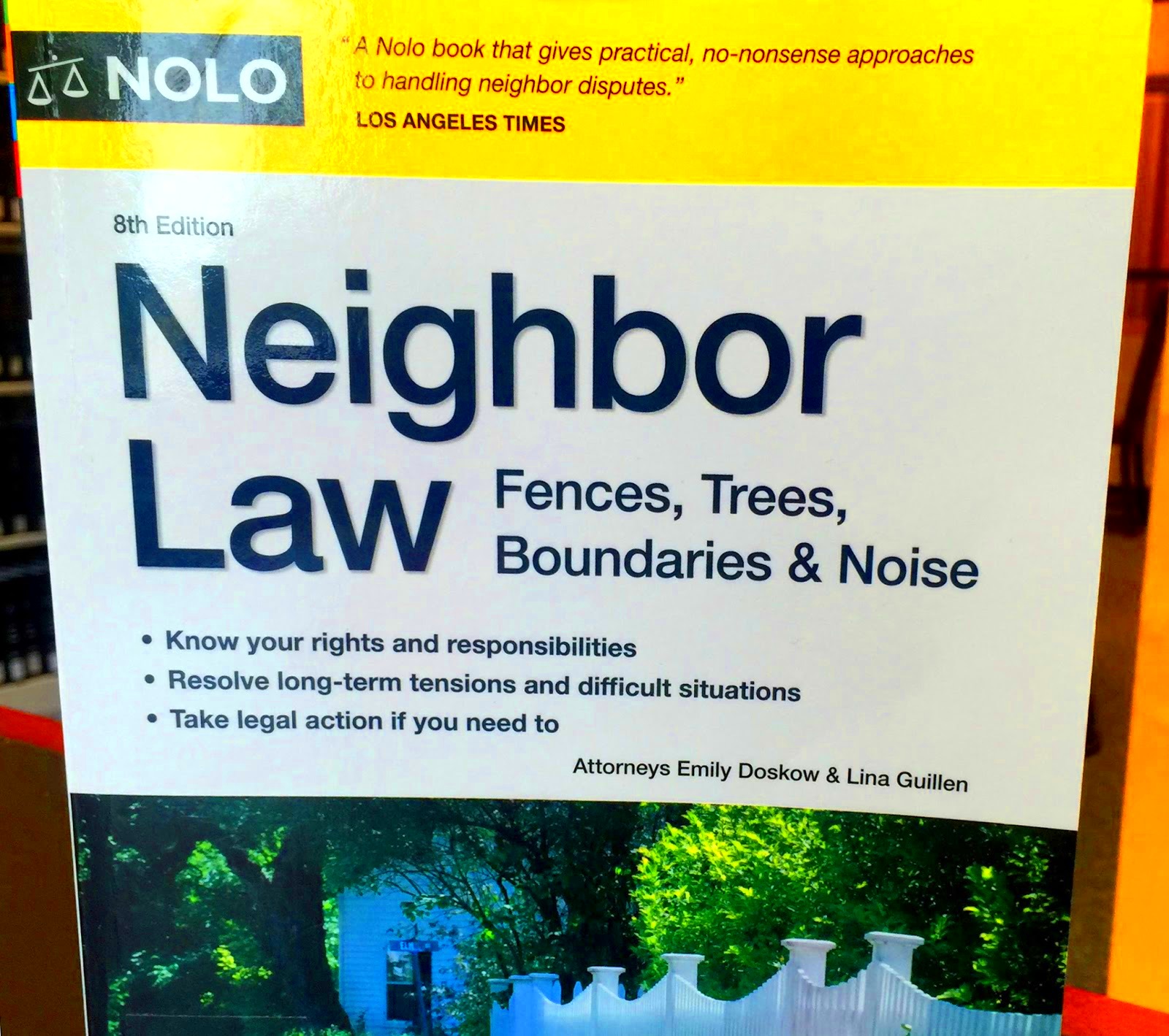 Library Highlights WSLL Recommends Neighbor Law