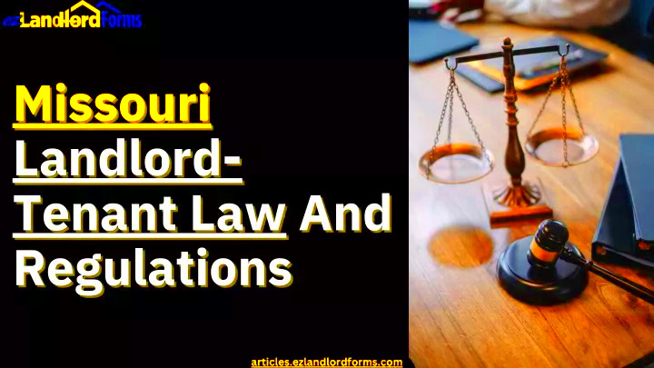 PPT Missouri LandlordTenant Law And Regulations PowerPoint 