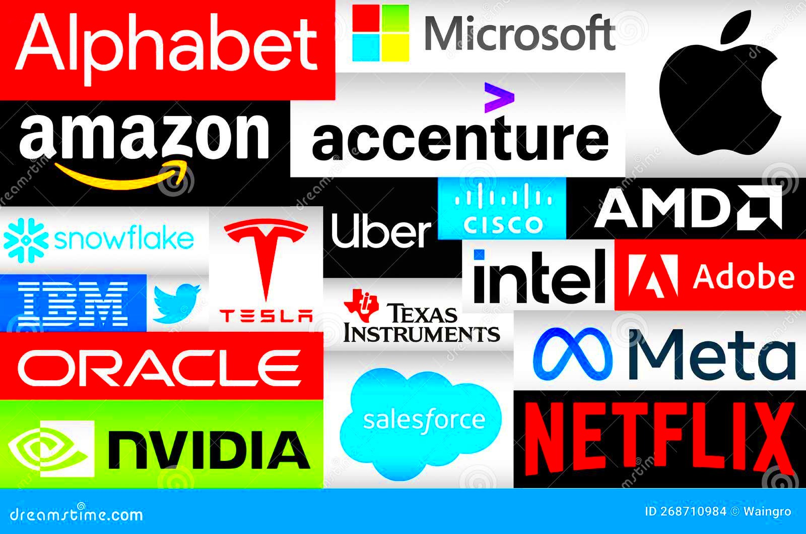 Big Tech Dominant Companies in the Information US Technology Industry 