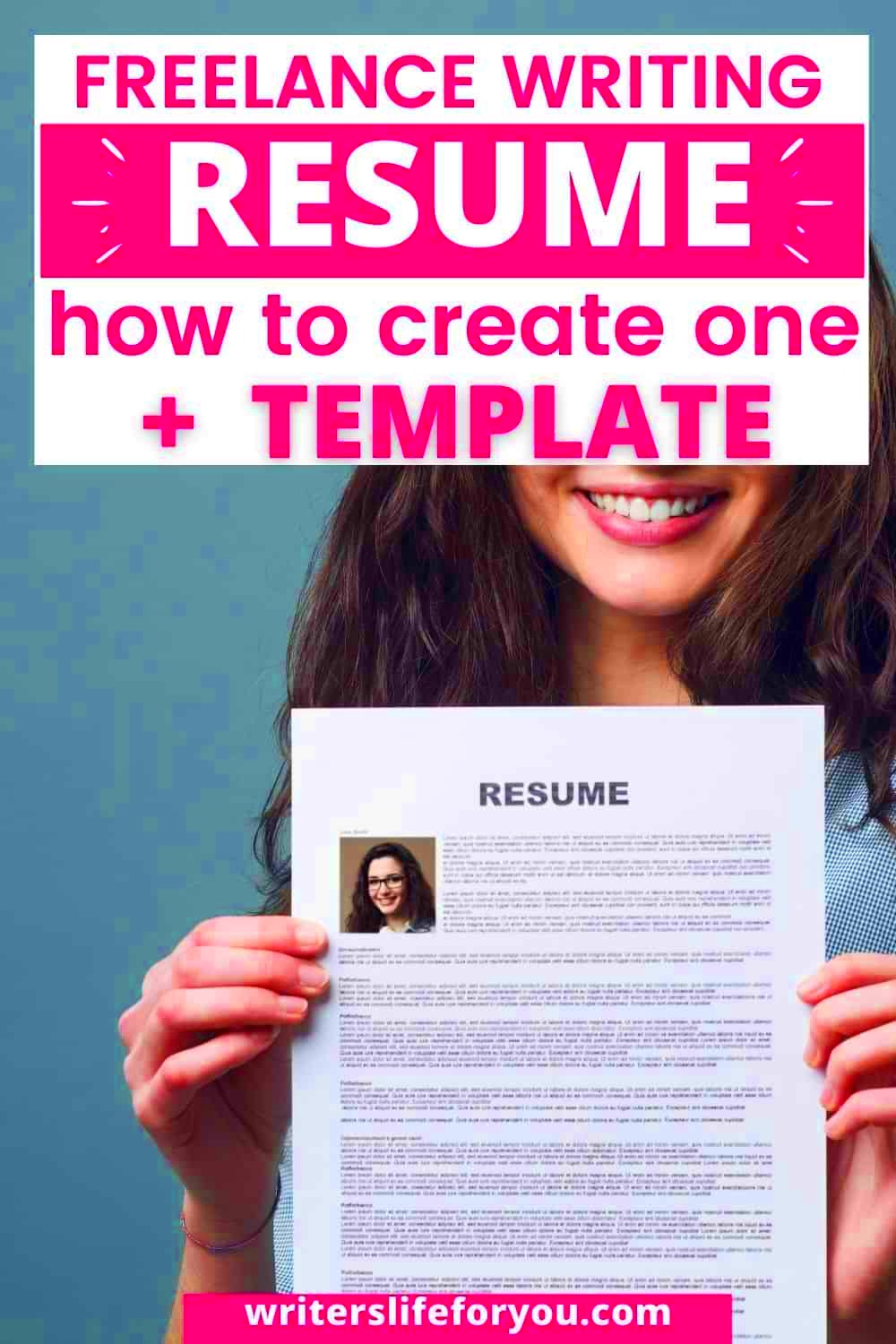 How to Create a Professional Freelance Writing Resume that Wins You the 