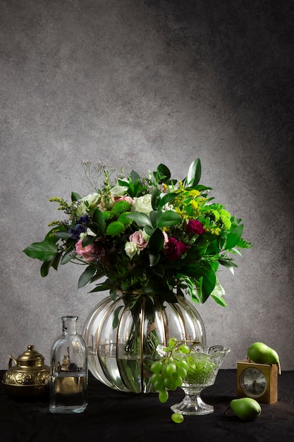 Baroque Style Photography of a Flower Vase – Free Download, Free Stock Photo