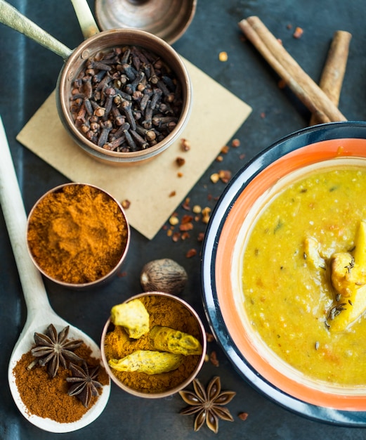 Assorted Spices and Soup – Free Stock Photo, Download for Free