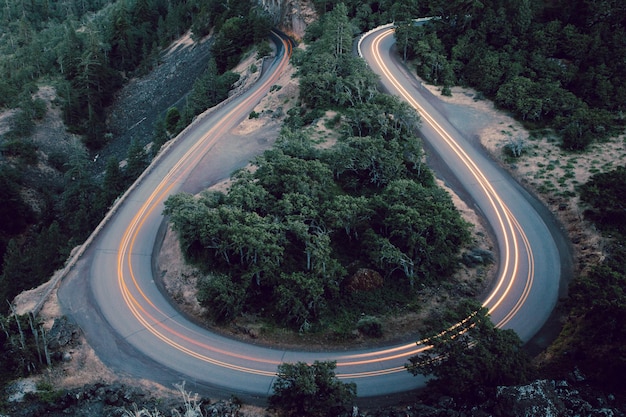 Rowena Crest Viewpoint Landscape in Oregon with Cars – Free Stock Photo for Download