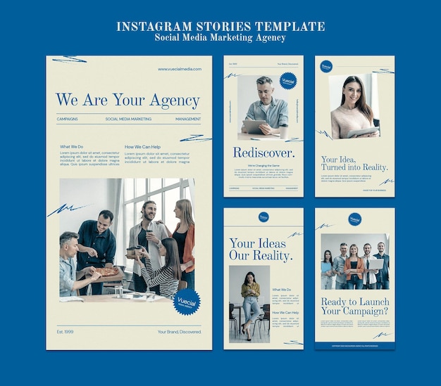 Social Media Marketing Agency Design Template – Free Download