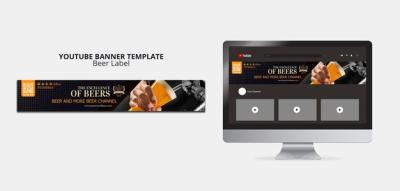 Beer Label Template Design – Free Download