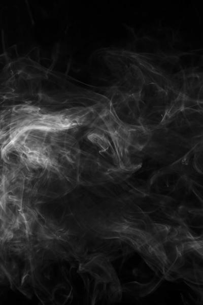 White Smoke Movement Textured on Black Background for Art Design – Free Download