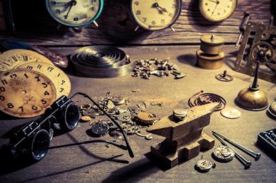 Old Watchmaker’s Workshop Full of Clocks – Free Stock Photo, Download for Free