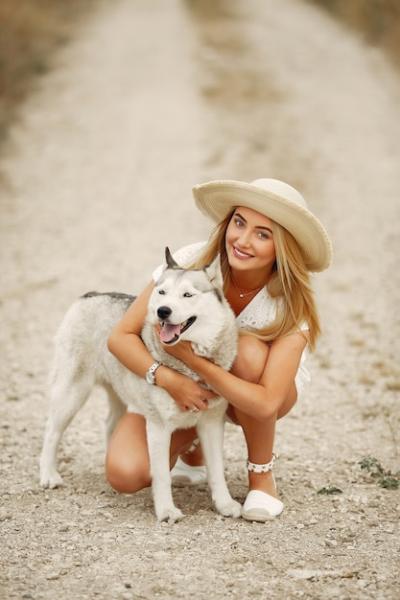 Elegant and Stylish Girl in an Autumn Field – Free Download