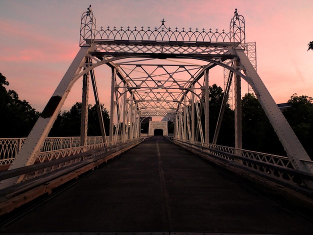 Suspension Bridge Against Sky – Free Stock Photo for Download