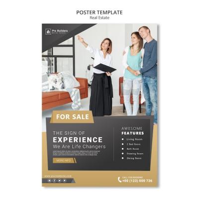 Real Estate Poster Theme – Free Download, Free Stock Photo