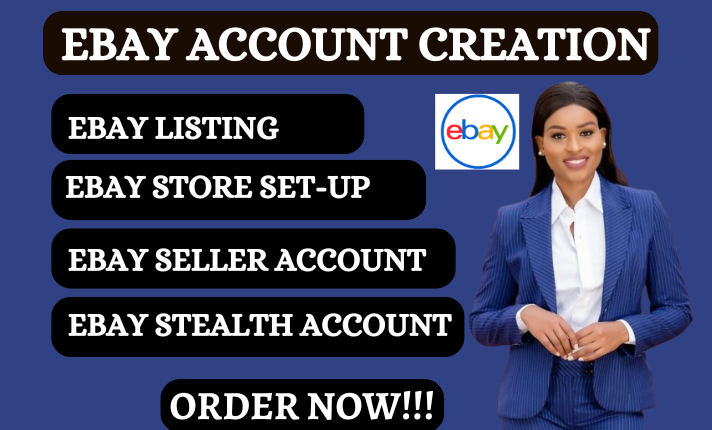 I Will Create eBay Account Creation and eBay Store Setup