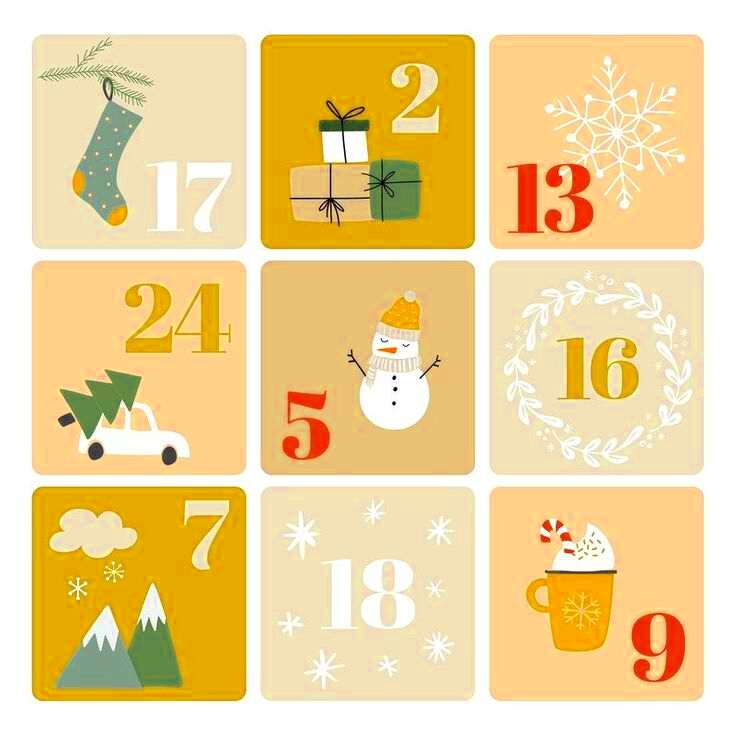 Free Canva Modern Templates for Instagram by Lucie Sindelkova Advent 